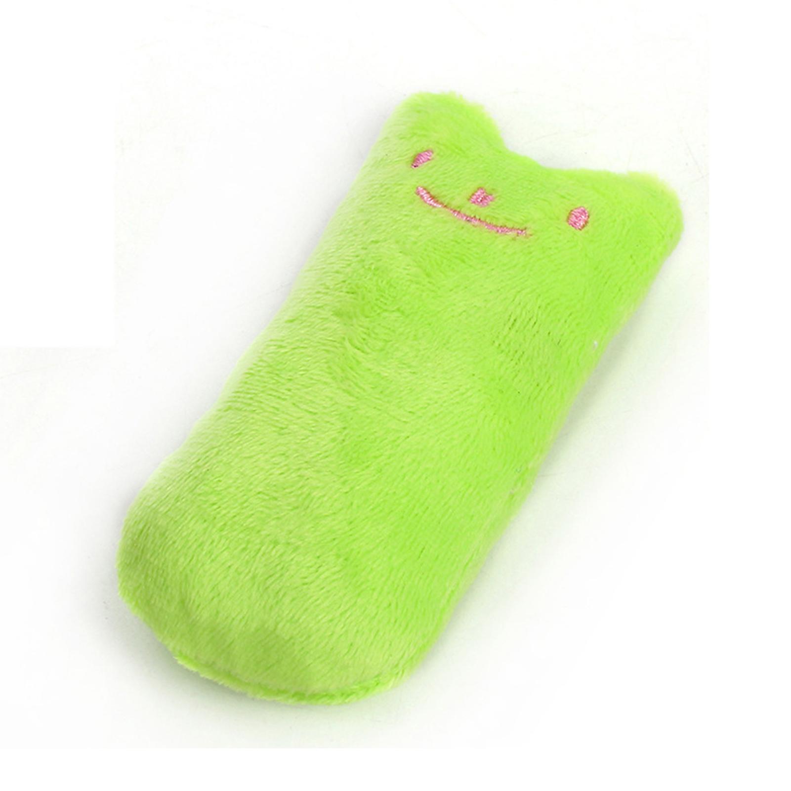 2 Pcs Plush Cat Chew Toy Catnip Filled Soft Plush Fabric Squeaky Dog Toy For All Kittens And Puppies