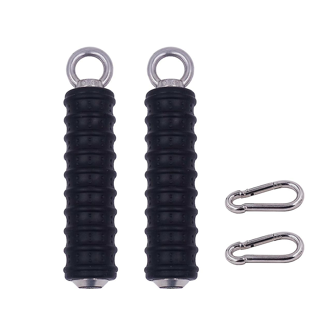 2pcs Push Down Single Gym Handle Triceps Strength Pull Up Hand Grips For Cable Machine Attachment A