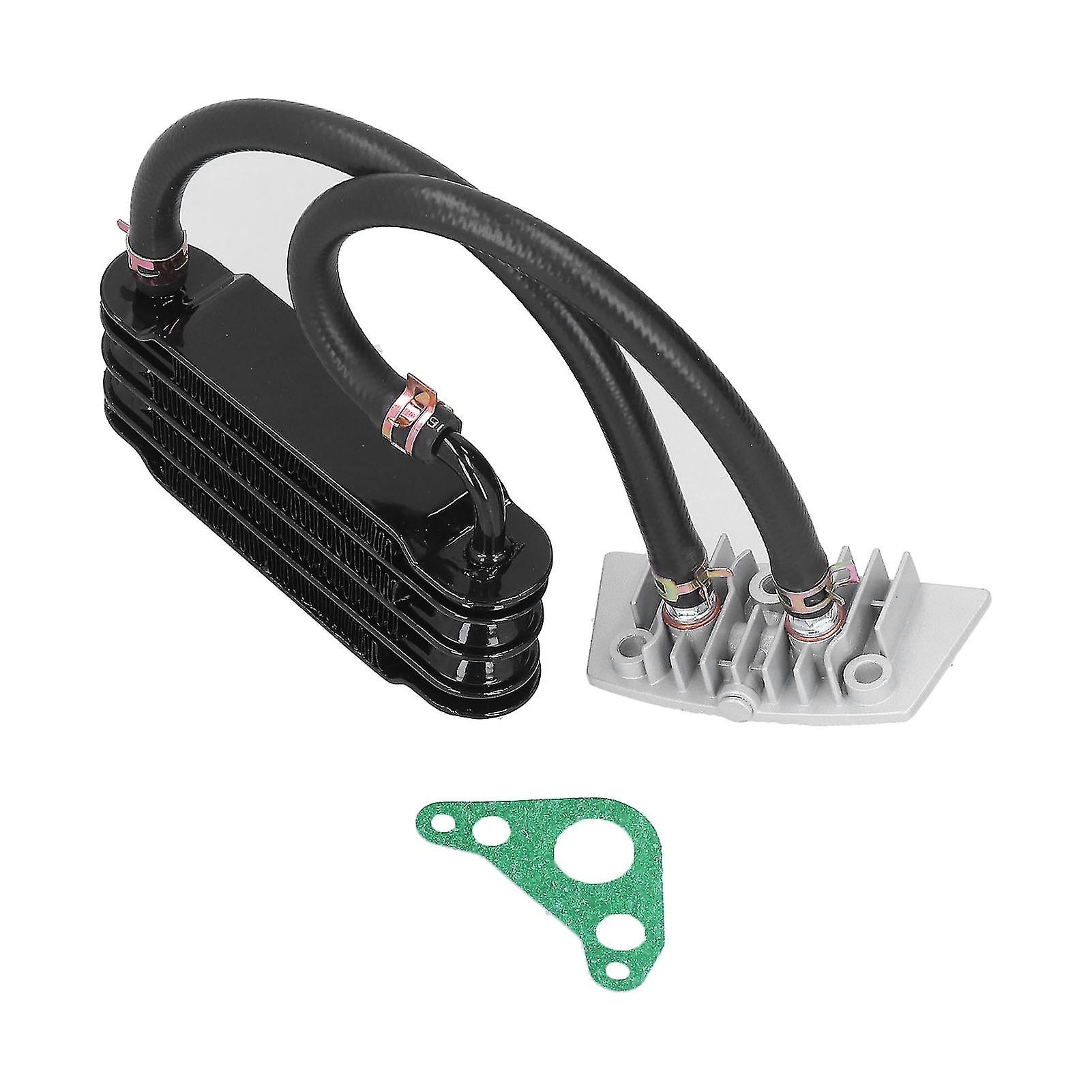 Aluminum Motorcycle Engine Oil Cooler Universal For Scooter Dirt Pit Bike 125cc250cc