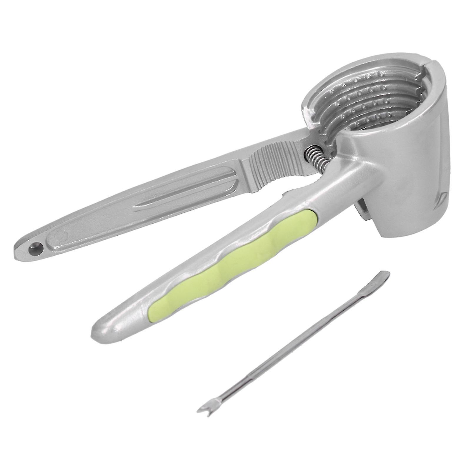 Multifunctional Walnut Cracker with Walnut Needle Durable Nut Opener Plier Kitchen GadgetYellow