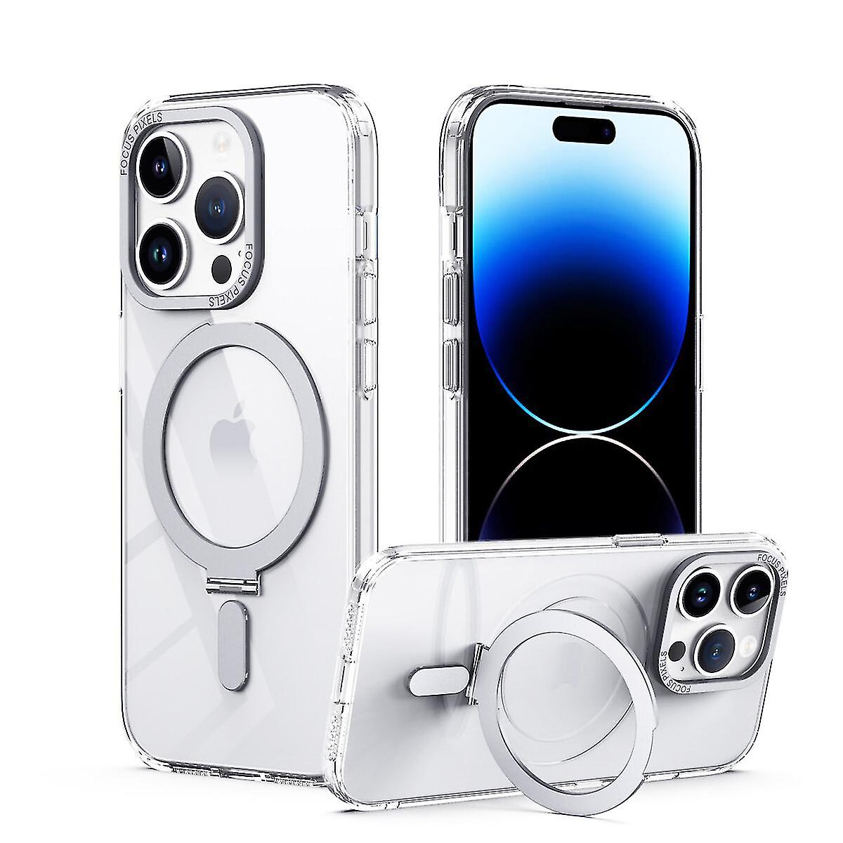 Premium Minimalist Design Phone Case For Iphone 14 Pro Max - Magnetic Stand, High Quality, Sleek & Stylish, Scratch-resistant, Anti-slip, Durable