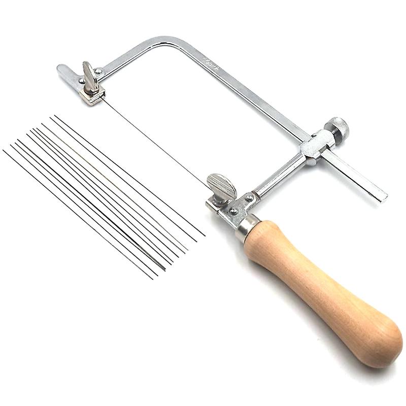 Professional Adjustable Saw Bow Wooden Handle Of Jewelry Hand Tools Saw Frame