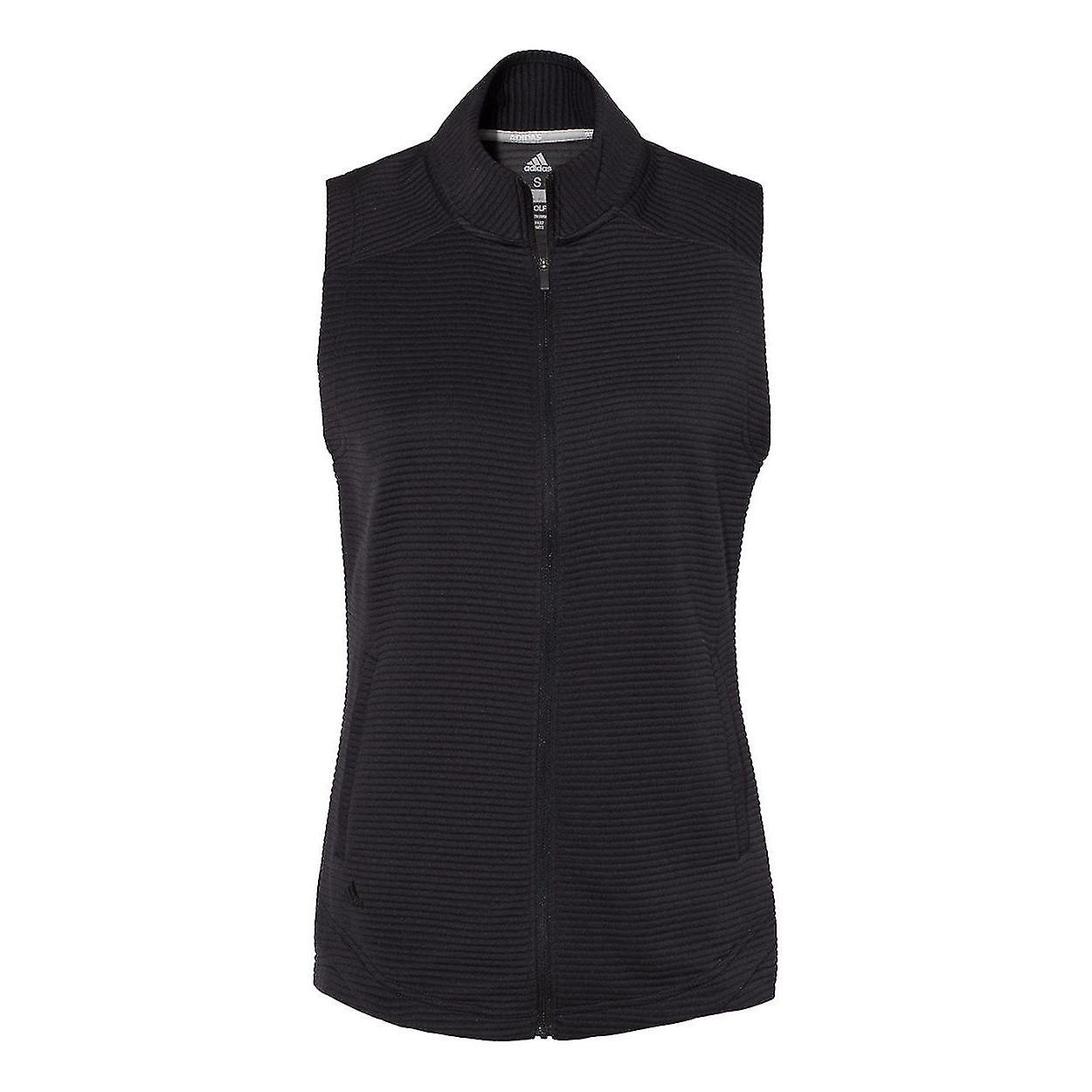 Adidas Women's Textured Full-Zip Vest