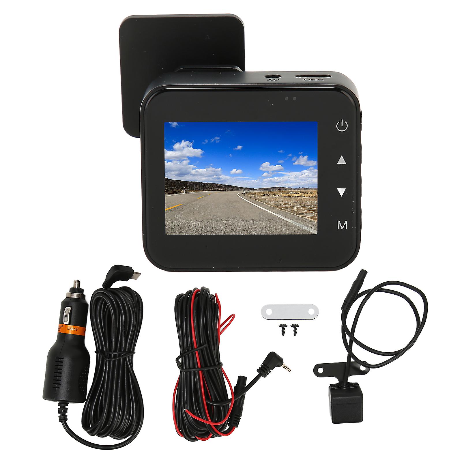 Front Rear Dash Camera 2.0 Inch Display 1080P WIFI Remote Control Wide Angle Car Video Recorder for Vehicle