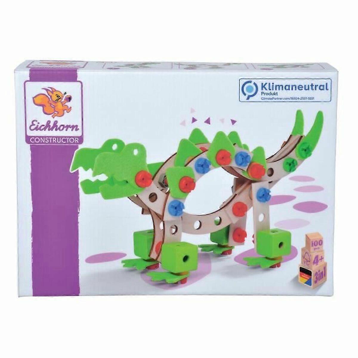 Construction set Eichhorn Multicolour 100 Pieces