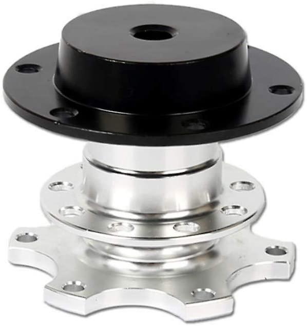 2024Universal Steering Wheel Snap Off Quick Release Hub Adapter Boss Kit With 6-hole Steering Wheel