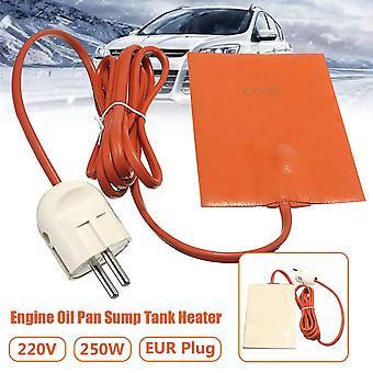 Car Engine Oil Pan Sump Tank Heater Pad 250W Silicone oil heating Pad Engine Oil Tank Wear Protect With EU Plug 110-220V~44322