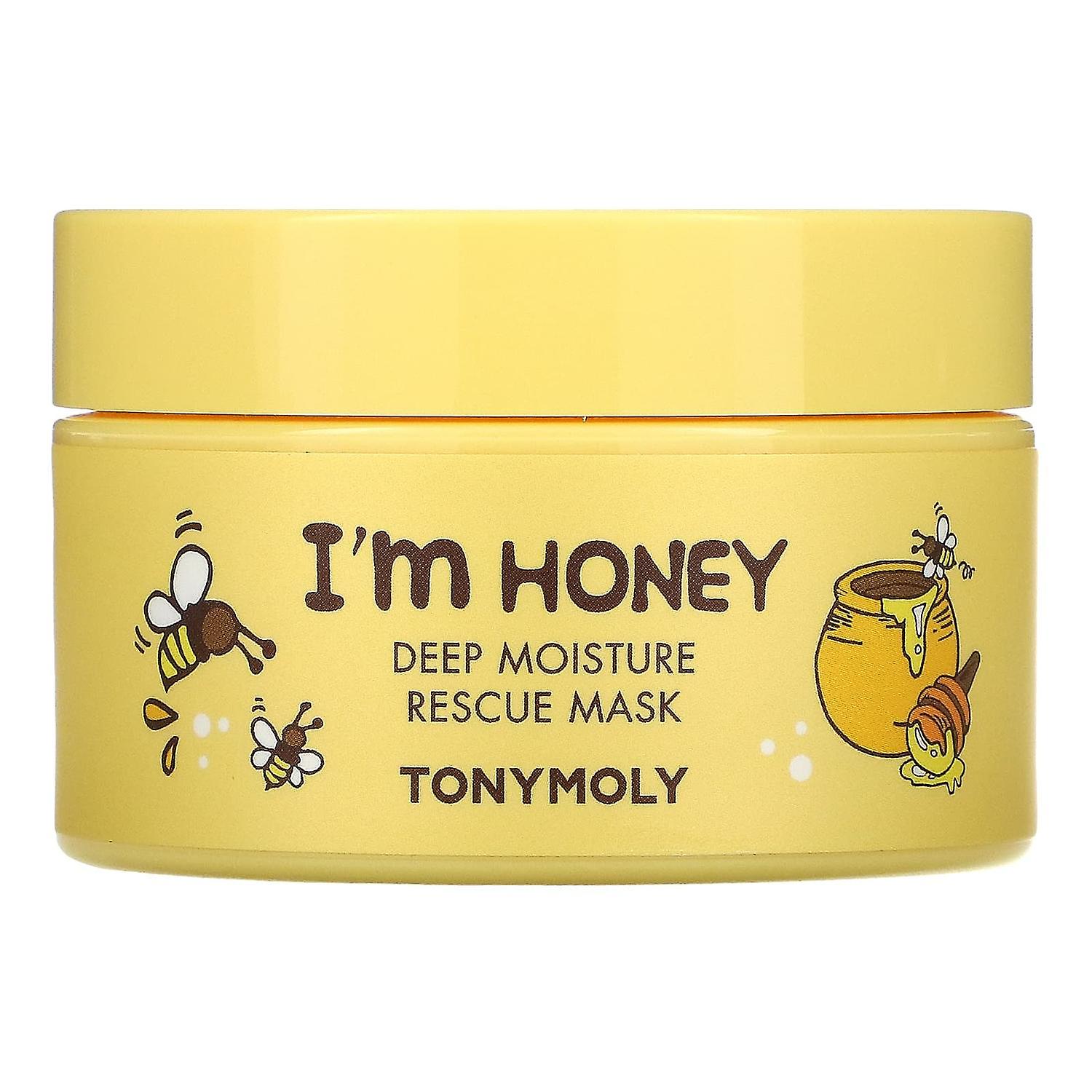 Tony Moly, I'm Honey, Deep Moisture Rescue Mask, 3.52 oz (100 g)