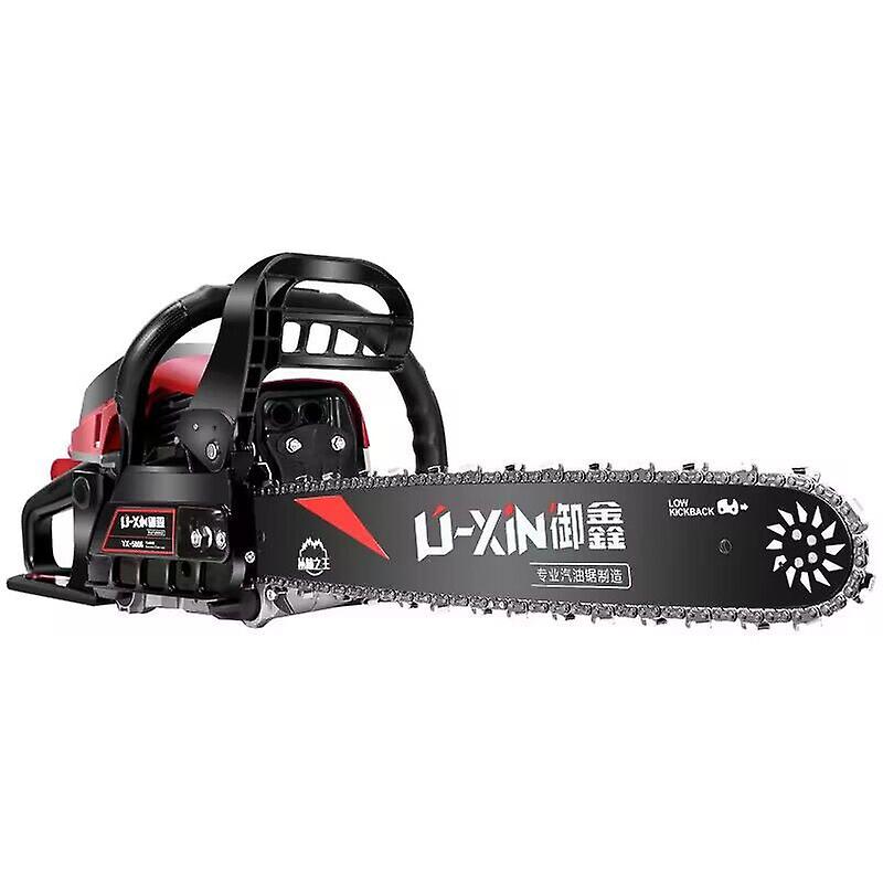 80Cc Professional Tree High Power Petrol Saw Handheld Chainsaw Cutting Wood Hine Gardening Tool 20 Inches