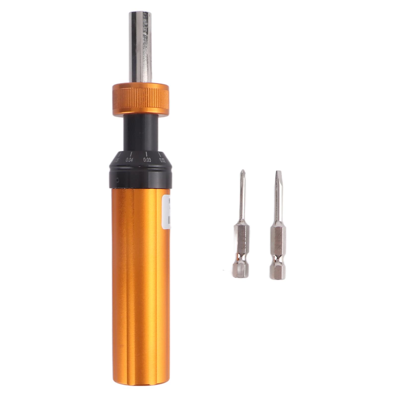 Torque Screwdriver Wrench Driver, 0.1-0.6N.m Adjustable Torque Screwdriver, Alloy Steel Preset Type Torque Screwdriver Handheld Maintenance Y6A7F