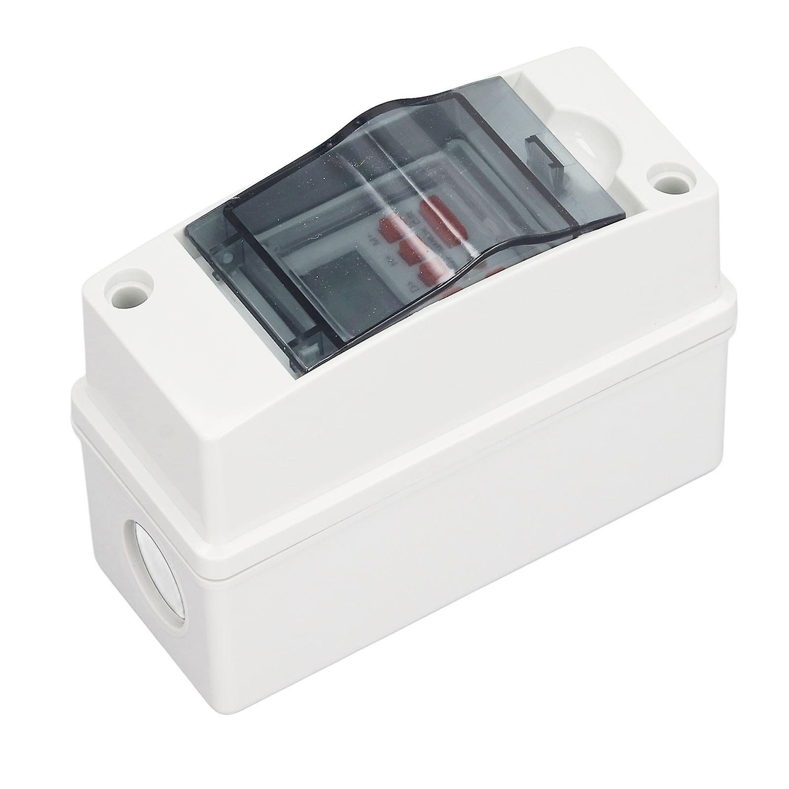 Timer Switch 7 Day 28 On Off Schedules Programmable LCD Display Digital Timer Switch with Waterproof Box AC85‑265V 