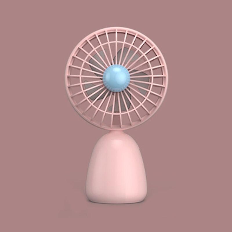 Portable Fan Cute Handheld Small Cooling Fan Low Noise Classroom Office Suitable Usb Mini Ventilation Fan