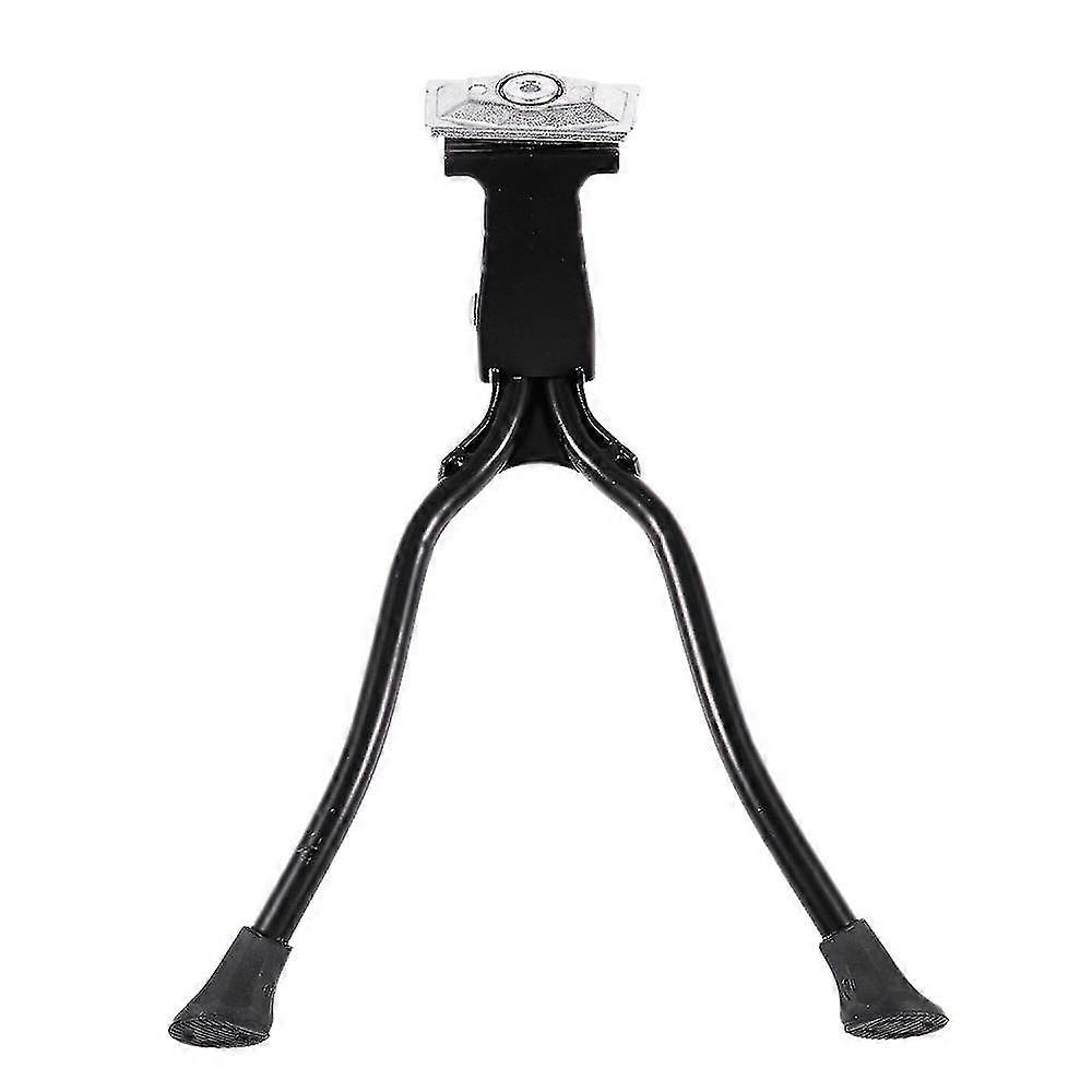 Alaşım Çift Bacaklı Dağı Bisiklet Bisiklet Tekme Standı Siyah 26 İnç