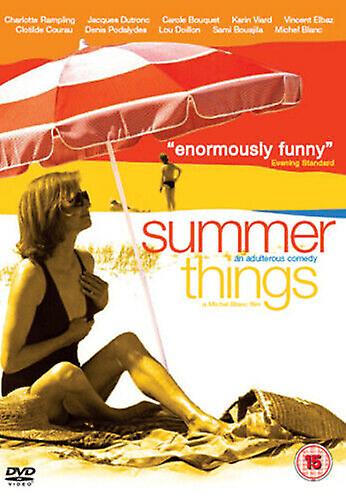 Summer Things DVD (2007) Michel Blanc cert 15 - Region 2
