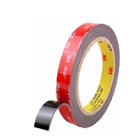 1kpl kaksipuolinen teippi - musta 1,5cm * 3m