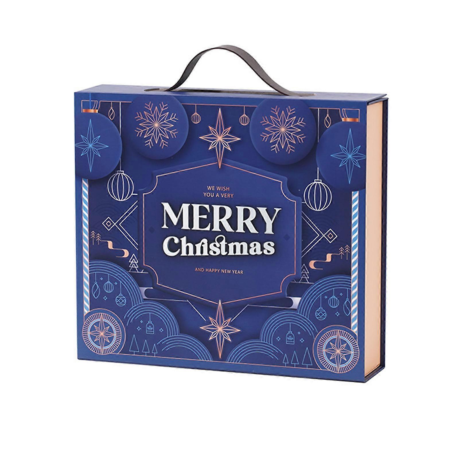 Unika 24st jul adventskalender flickor pojkar julklappsförpackningar