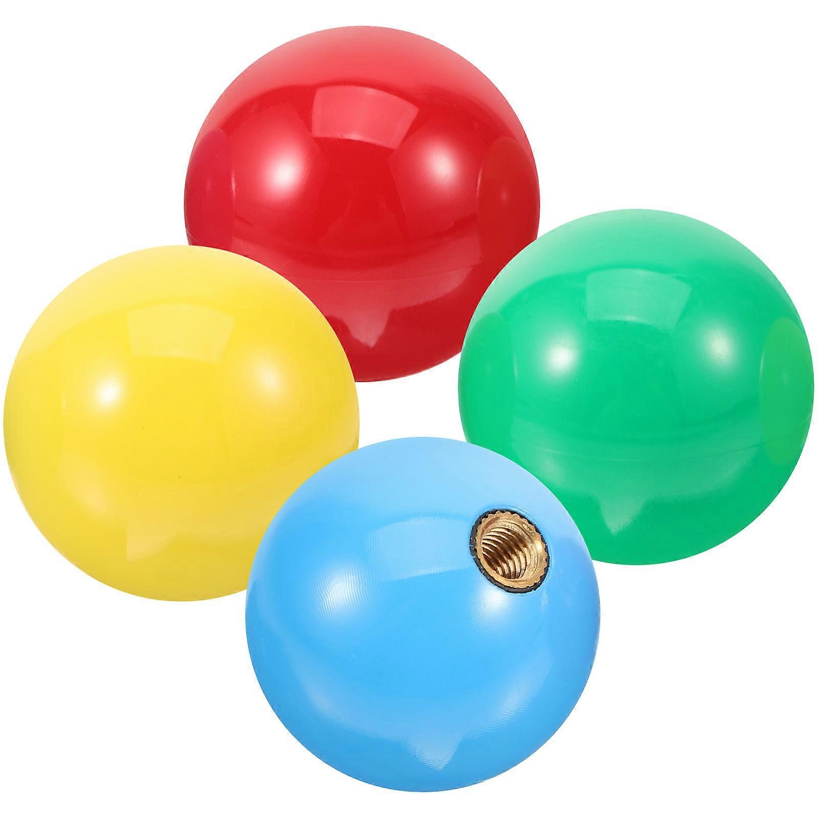 4pcs Replacement Normal Top Ball Handle Joystick Handle Knob Joystick Ball Replacement Handles