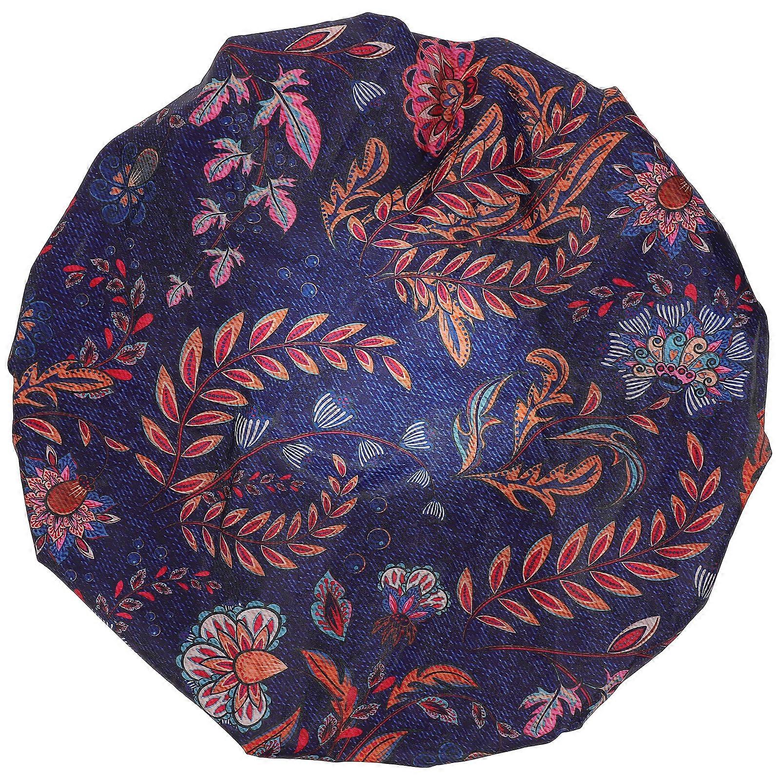 1pc Multi-usage Bain Utilisation Chapeau Pratique Douche Cheveux Chapeau Hommes Impression Chapeau