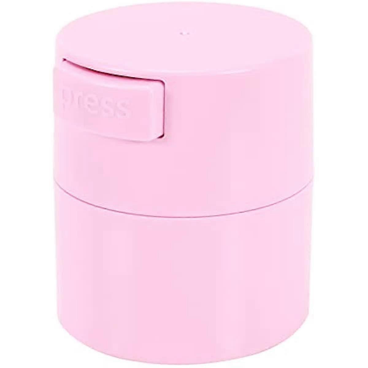 Eyelash Glue Storage Tank Eyelashes Extension Glue Adhesive Stand Jar Activated Sealed Box 4 Cells Container Pink