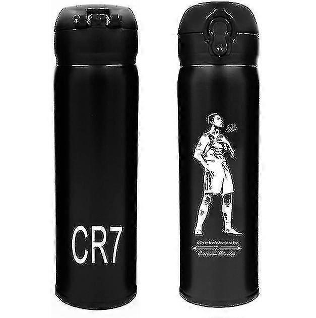 Ronaldo Football Player Acier inoxydable 304 Bouilloire Thermos Bouteille d’eau