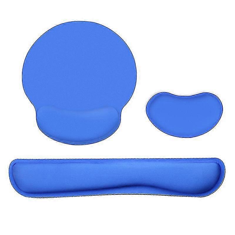 Mouse pad 3Pcs Memory foam ergonomic wrist rest mouse pad