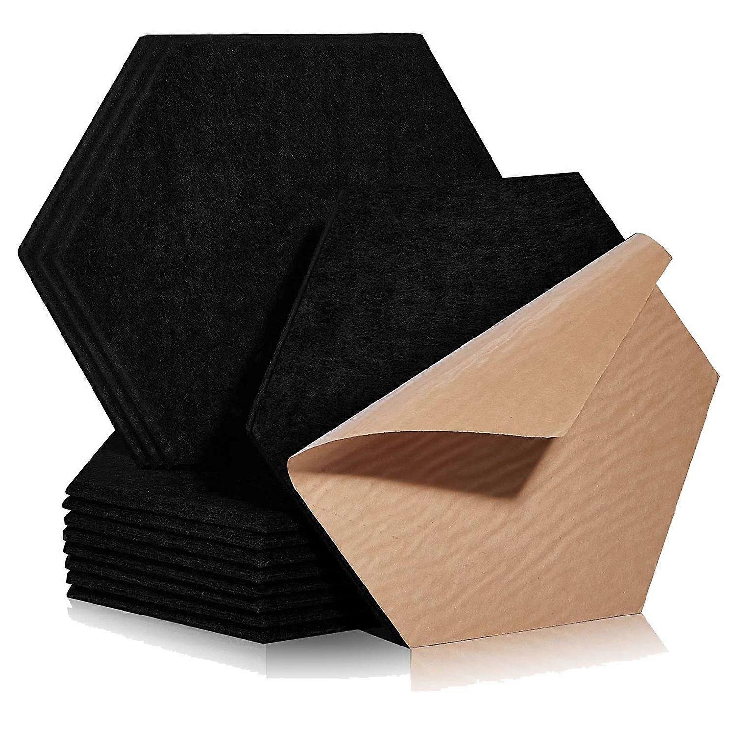 12 Pack Acoustic Panels Sound Proof Padding,14 x 12 x 0.4 Inches Sound Proof Foam Panels & Offices