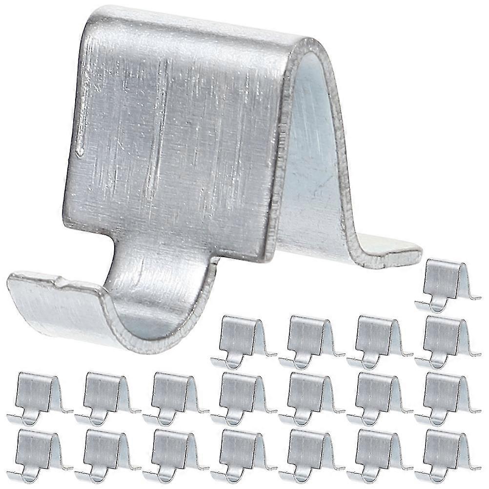 20pcs Cabinet Shelf Clips Shelf Support Clip File Cabinet Shelving Clamps Pilasters Shelf Clips