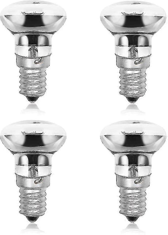 30w E14 R39 Lava Lamp Reflector Lamp, Dimmable E14 Base R39 Heat Lamp, Ac220-240v 4 Pack