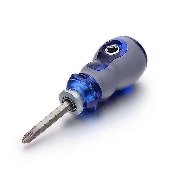 ZK-Double head screwdriver Slotted Phillips screwdriver random color utility tool hand tool