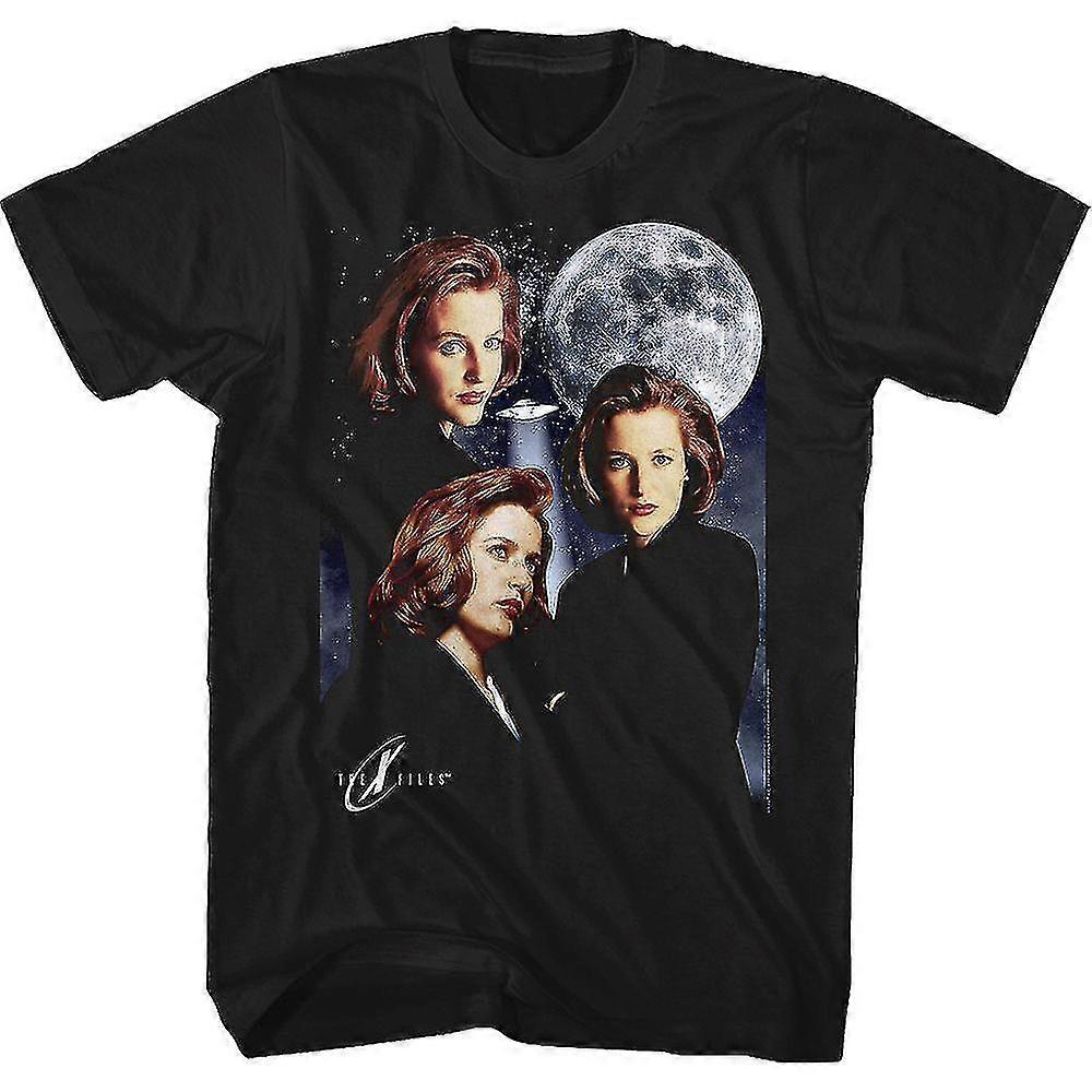 Three Scully Moon X-files T-shirt