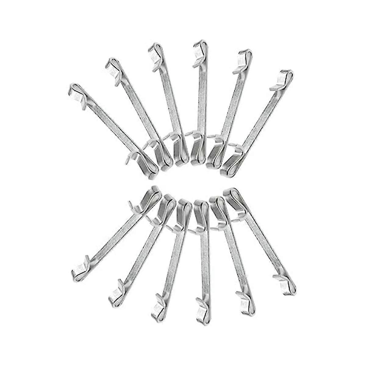 Early 2Inch Double Loop Tool Box Drawer Slide Clips Snap on Tool Box Accessories (12PCS)
