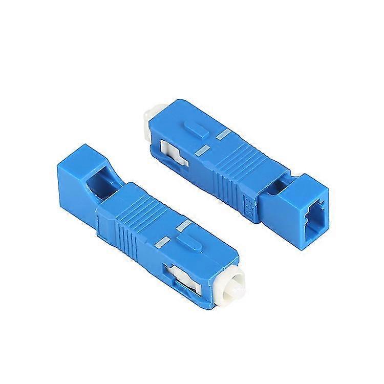 Lc Female To Sc Male Hybrid Singlemode 9/125 Sm Optical Fiber Optical Equipment Tool For Digital Communication(2pcs) Starlight