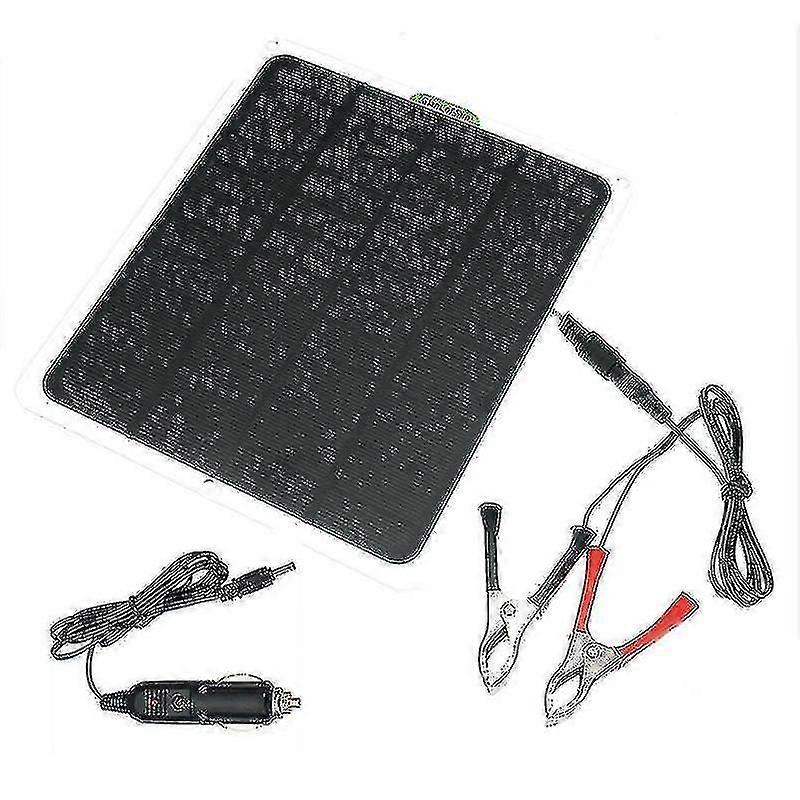 20w solcellepanel 12v vedlikeholdslader kit for båt RV bil - batterilader og vedlikeholder