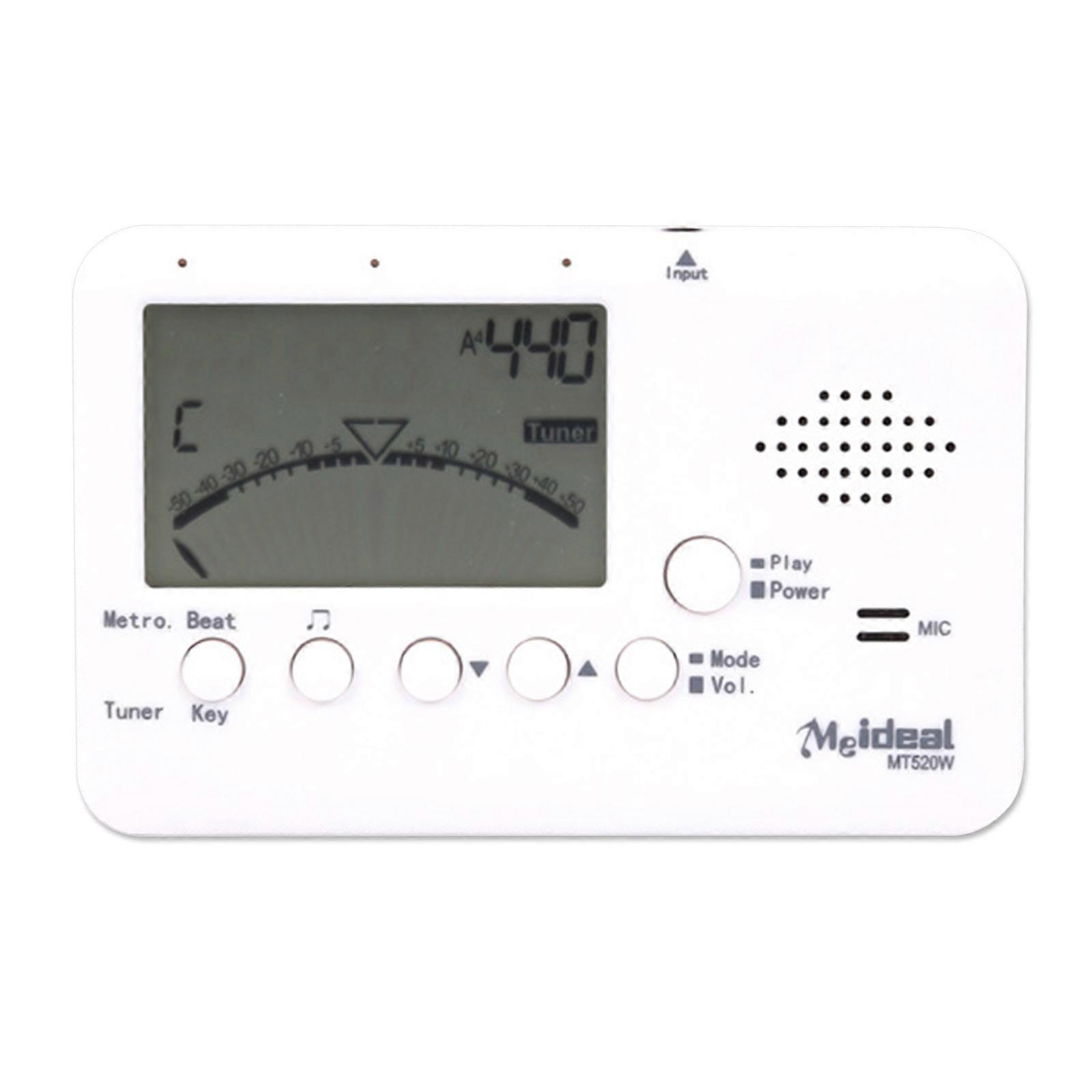 高精度 3 in 1 管楽器チューナー大型 LCD ディスプレイ管楽器