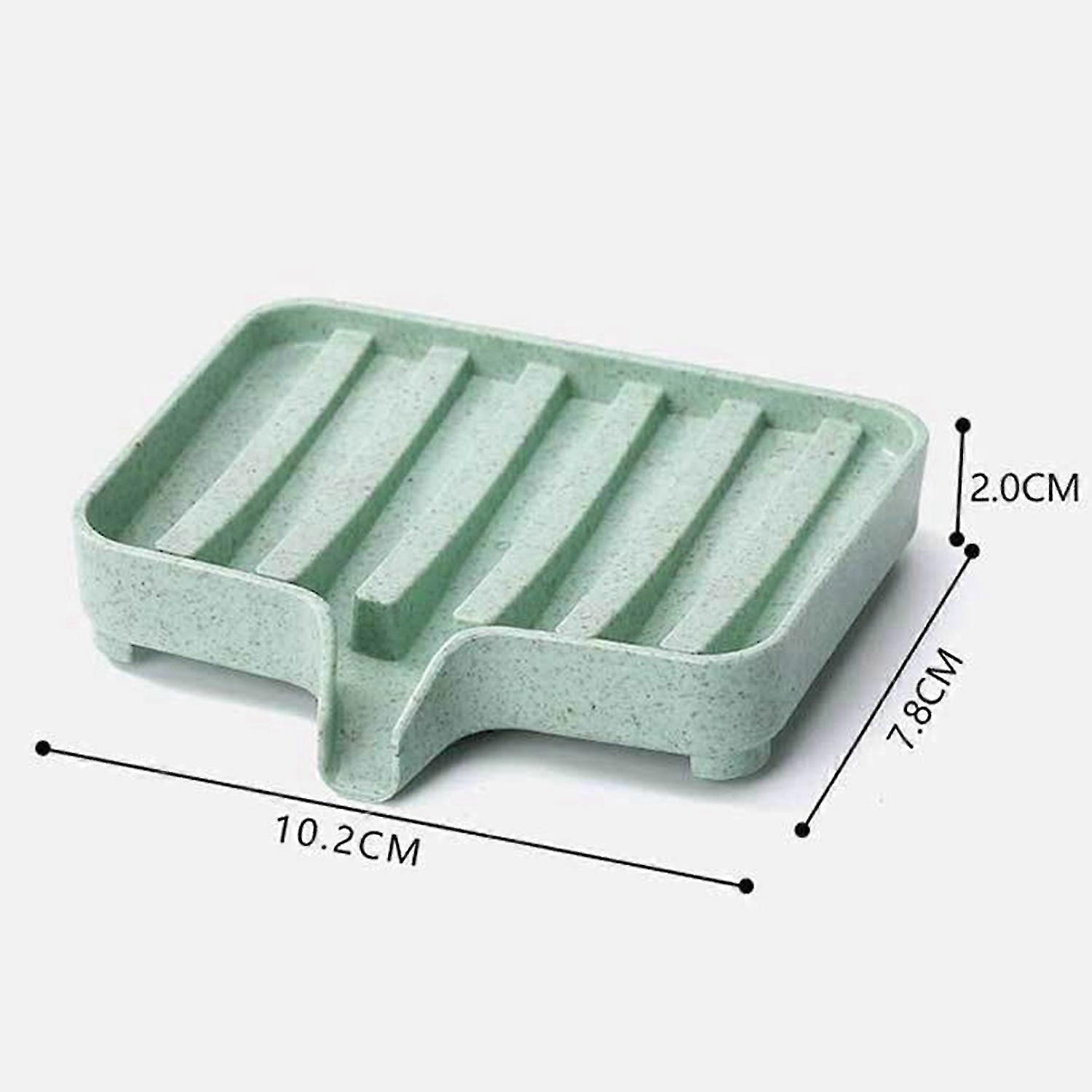 2pcs Sponge Holder Storage Rack Drain Soap Box Tray Soapbox 1 Pcs Shower Soap Tray Tool Soap Dish P