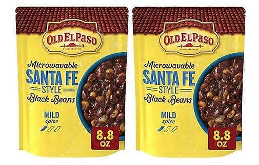 Old El Paso Microwaveable Santa Fe Style Black Beans Mild 2 Pack