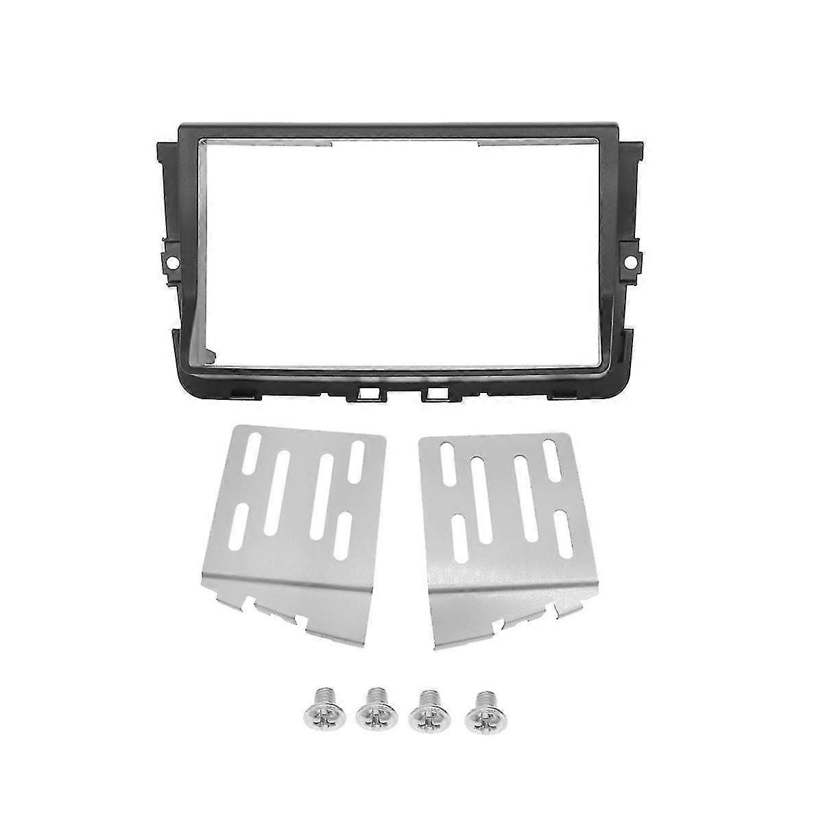 2 Din Car Stereo Radio Fascia For Trafic For Opel Vivaro For Primastar 2011+ Video Dvd Player Panel Frame