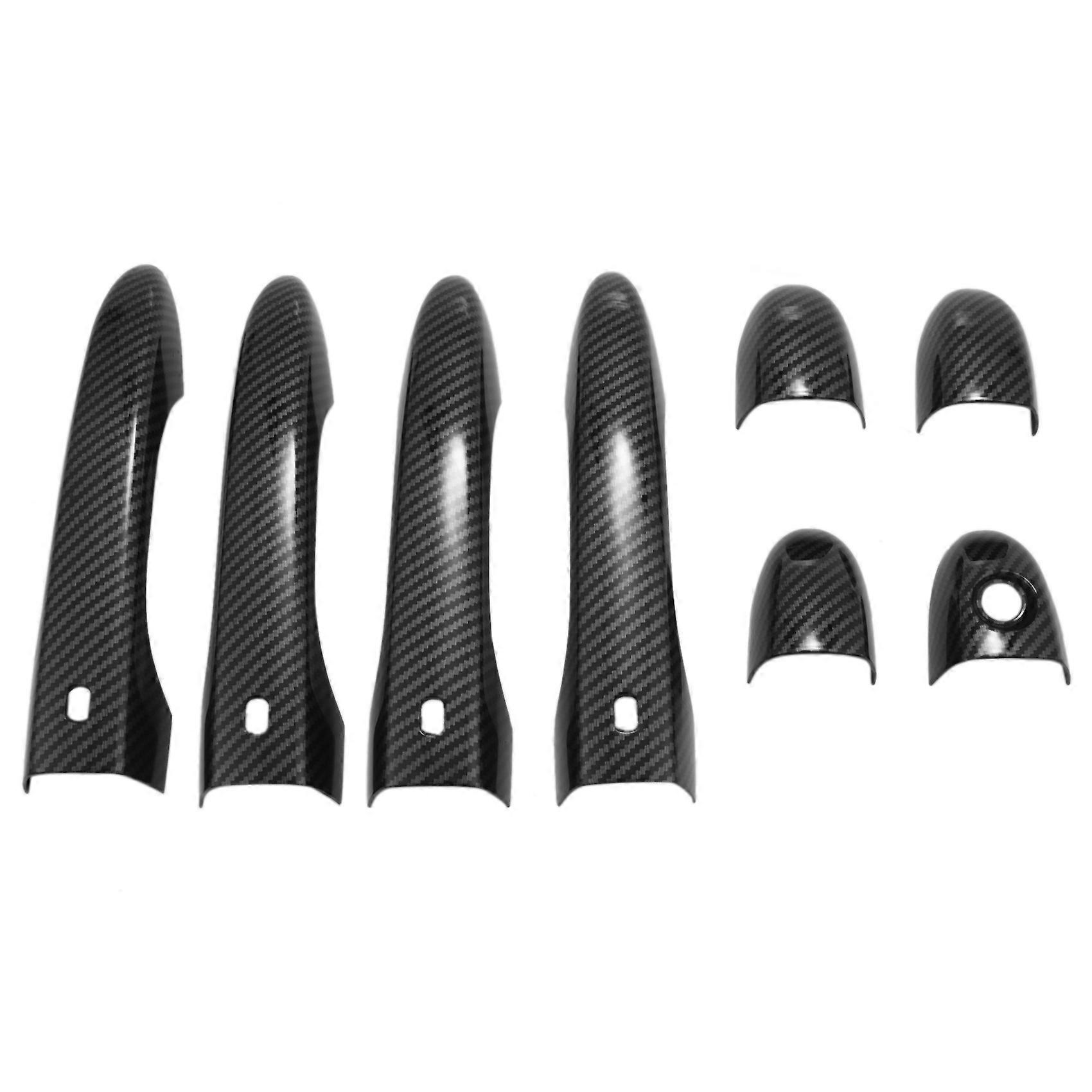 Carbon Fiber Outer Door Handle Cover Trim Decoration for 2016 2017 2018 Ghibli 2014-2018 Quattropor