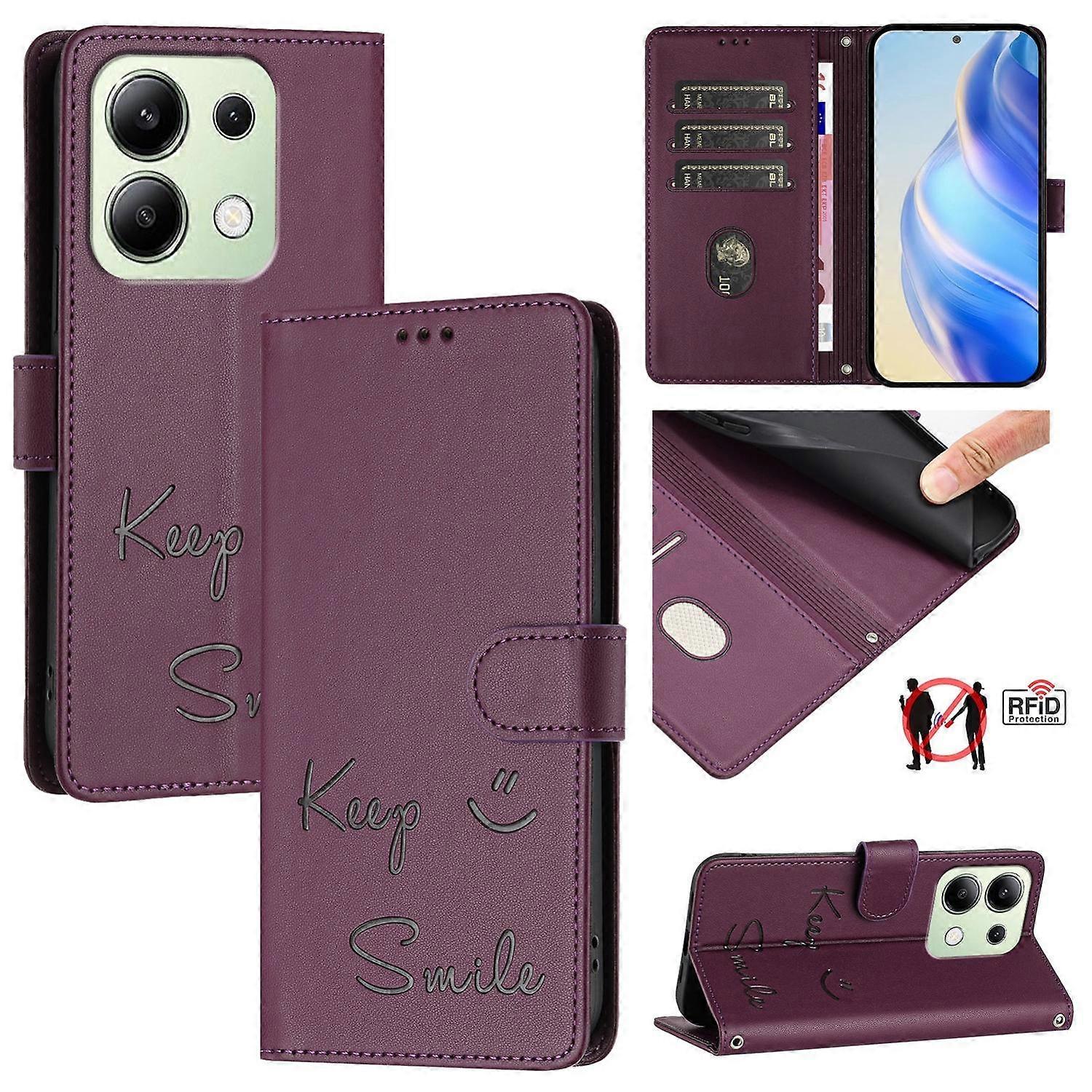 Smile RFID PU Case For Redmi Note 13 4G Global