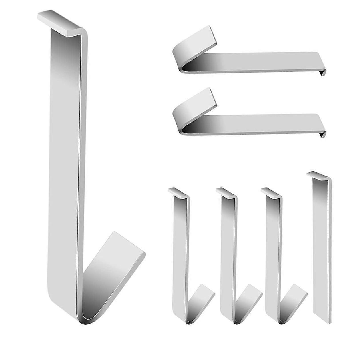 6 Pack No Damage Siding Hook, Metal Hook Without Require Drilling, Hooks for Fiber Cement Board Sid