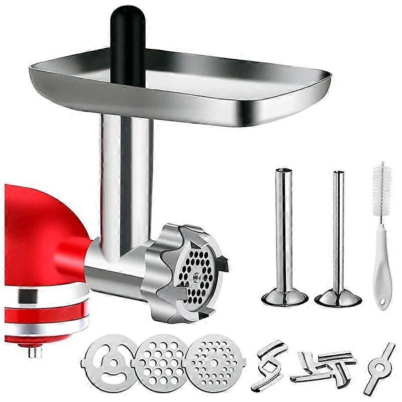 Metal Food Grinder Attachment for Stand Mixers, Meat Grinder Attachment Kitchen