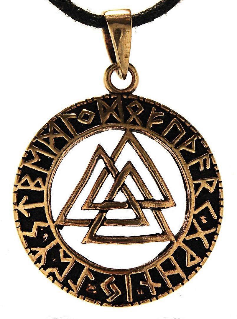 Pendant 138 Wotan's Knot - Bronze