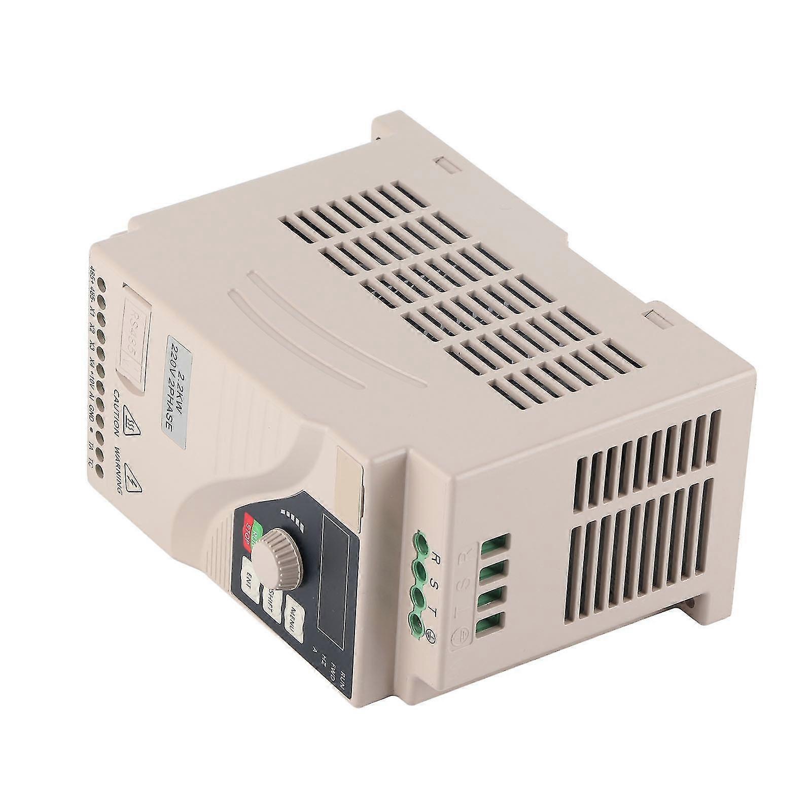 2.2KW AC220V Variable Frequency Drive Motor Converter with RS485 Interface - 1PH Input 3PH Output