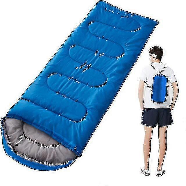 Sleeping Bag, 3 Seasons 1100g Sleeping Bag For Adults Waterproof Camping Sleeping Bag, Ultra-light Carrying Bag, Soft And Warm