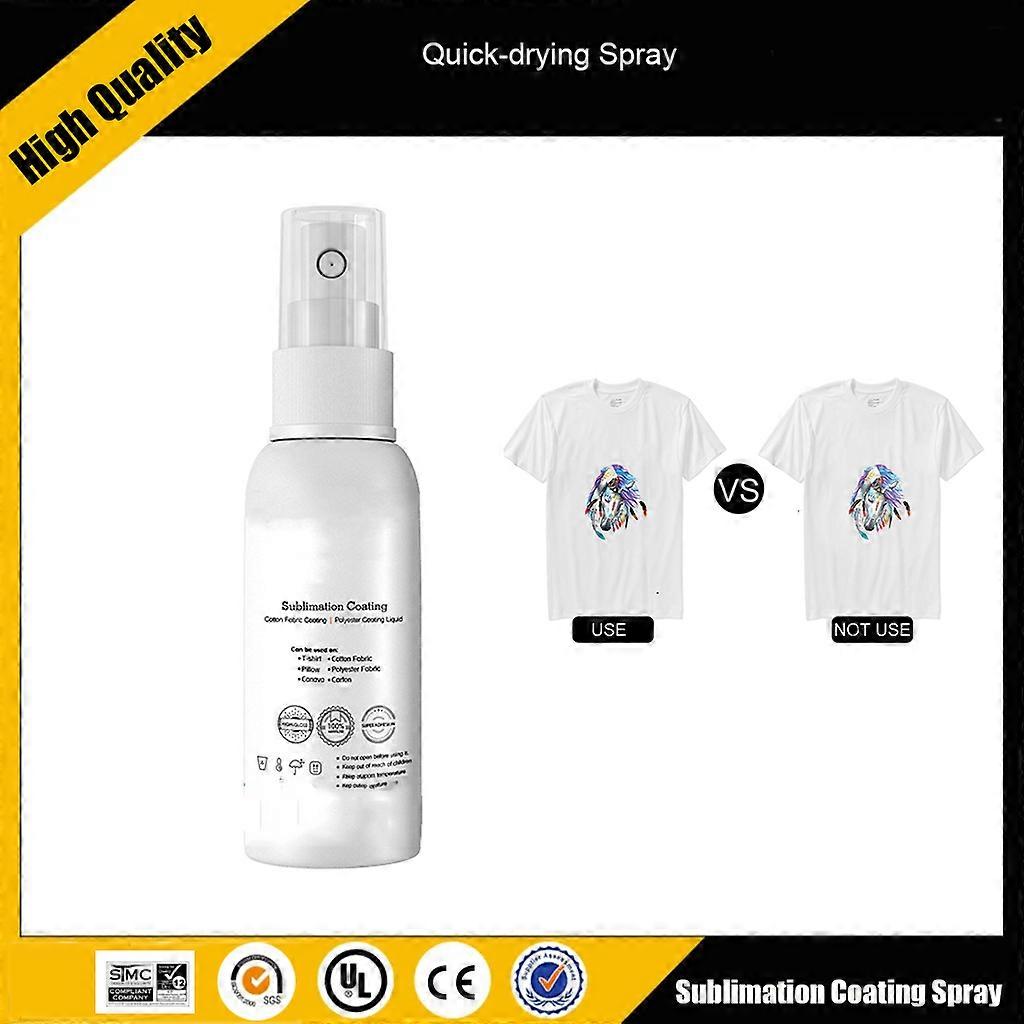 Sublimation Coating Spray Suitable For transfer printing Cotton Materials Such as Clothes All Fabric Quick-drying Spray