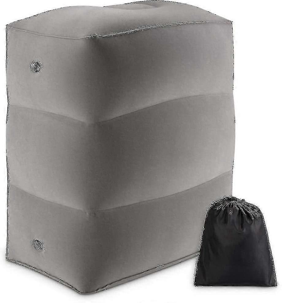 Bacak Ayak Dinlenmesi İçin Şişme Seyahat Yastığı Yürümeye Başlayan Çocuklar Şişme Seyahat Ayak Dinlenme Yastığı Ayarlanabilir Bacak Yastığı