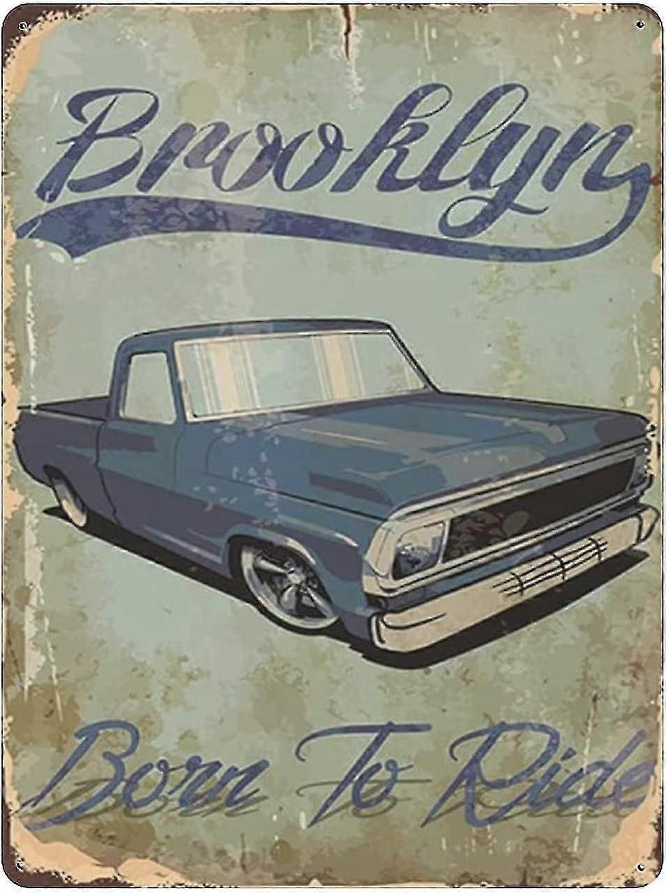Placa de Metal Hot Rod Garage Vintage Lata Poster Placa de Metal 8x12 Polegadas OU 12x16 Polegadas Modo 1926