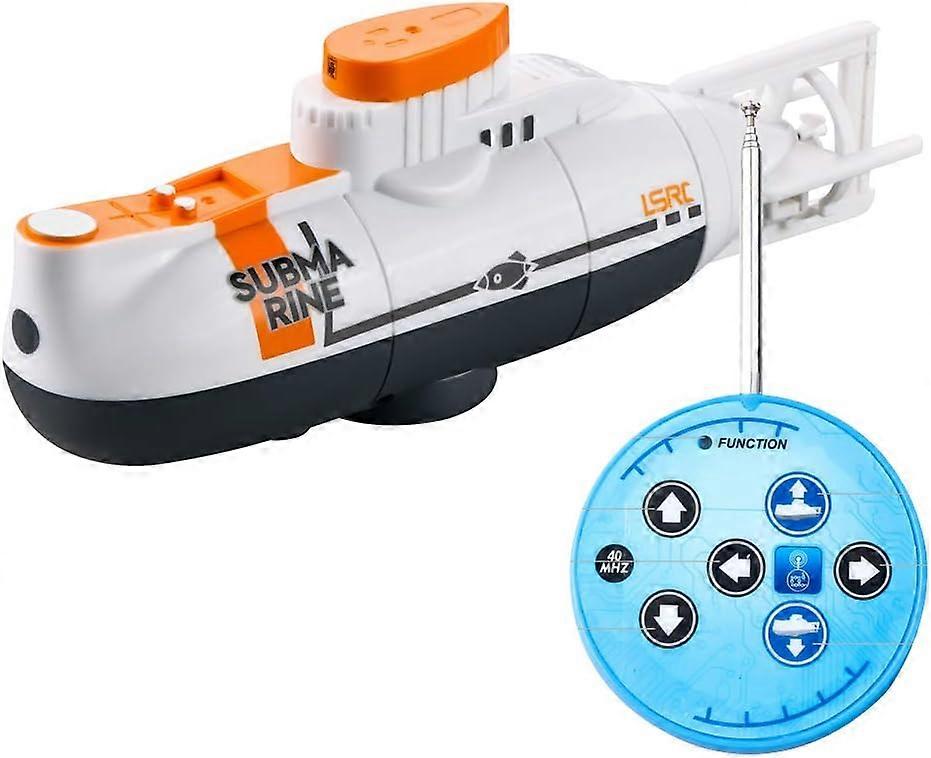 Mini Submarine With Remote Control, Boat Ship Military Model Electronic Water Toy, Easy to use, Rechargeable Submarine for Pond, Swimming pool, bathtu