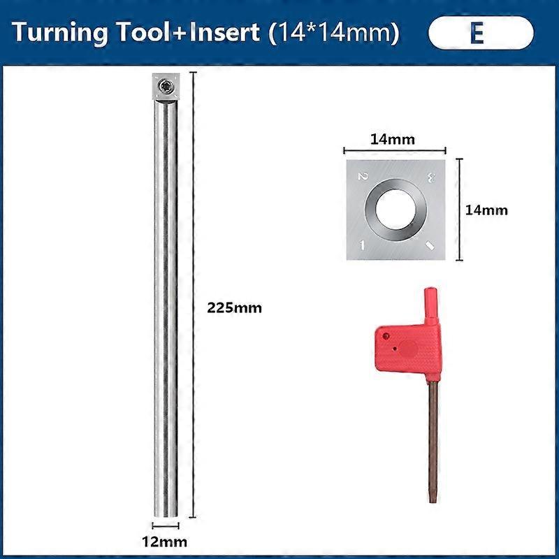 XCAN Carbide Wood Lathe Turning Tools for Woodworking LatheRougher Finisher Swan Neck Hollowing Tool