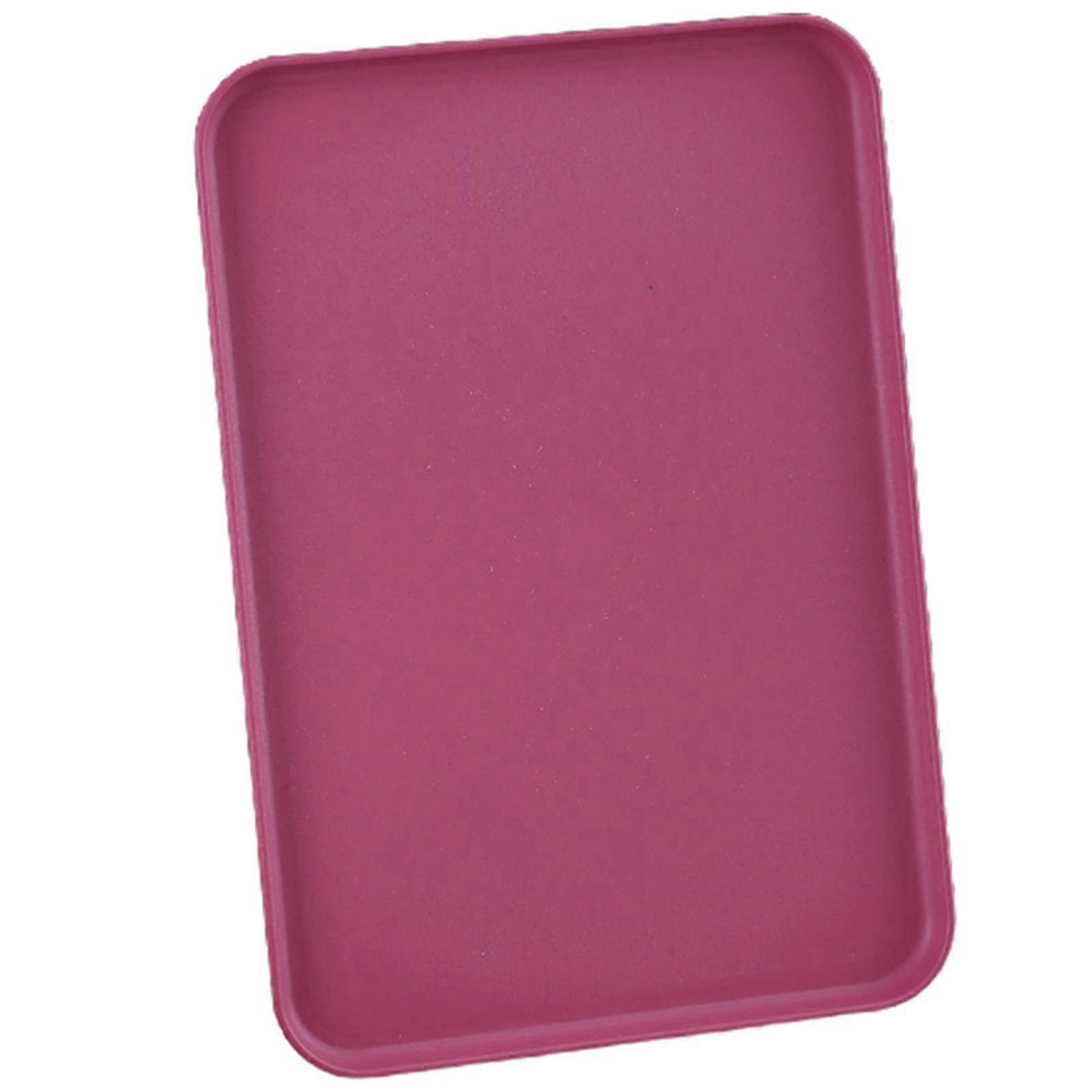 Serving Tray Multi-function Delicate Nordic Style Decorative Rectangular Plastic Tray For Home